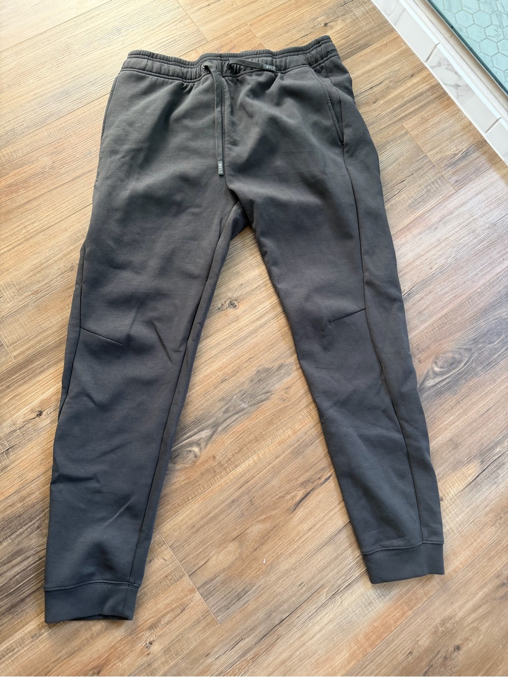 Bylt basics Roamknit joggers. Charcoal gray XL
